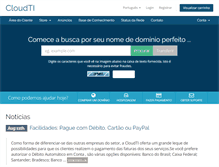 Tablet Screenshot of cloudti.net